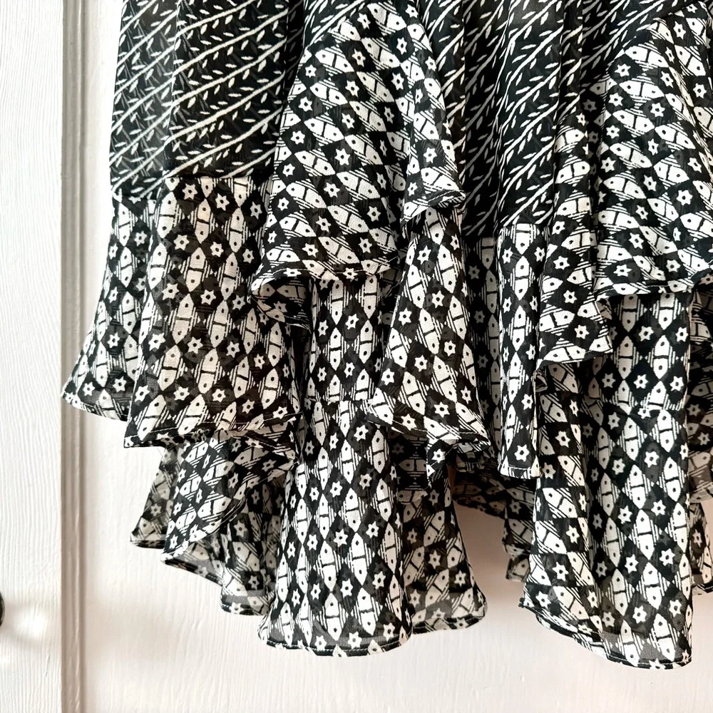 Anthropologie | Akemi + Kin Theola Smocked Waist Maxi Skirt M - Picture 5 of 9